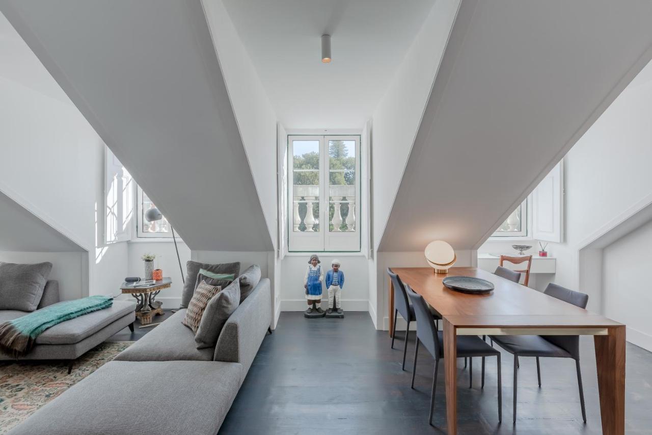 Principe Real Charming Garden View Flat At The Heart Of Lisbon Leilighet Eksteriør bilde